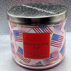 Bath & Body Works Firecracker Pop 3 Wick Candle